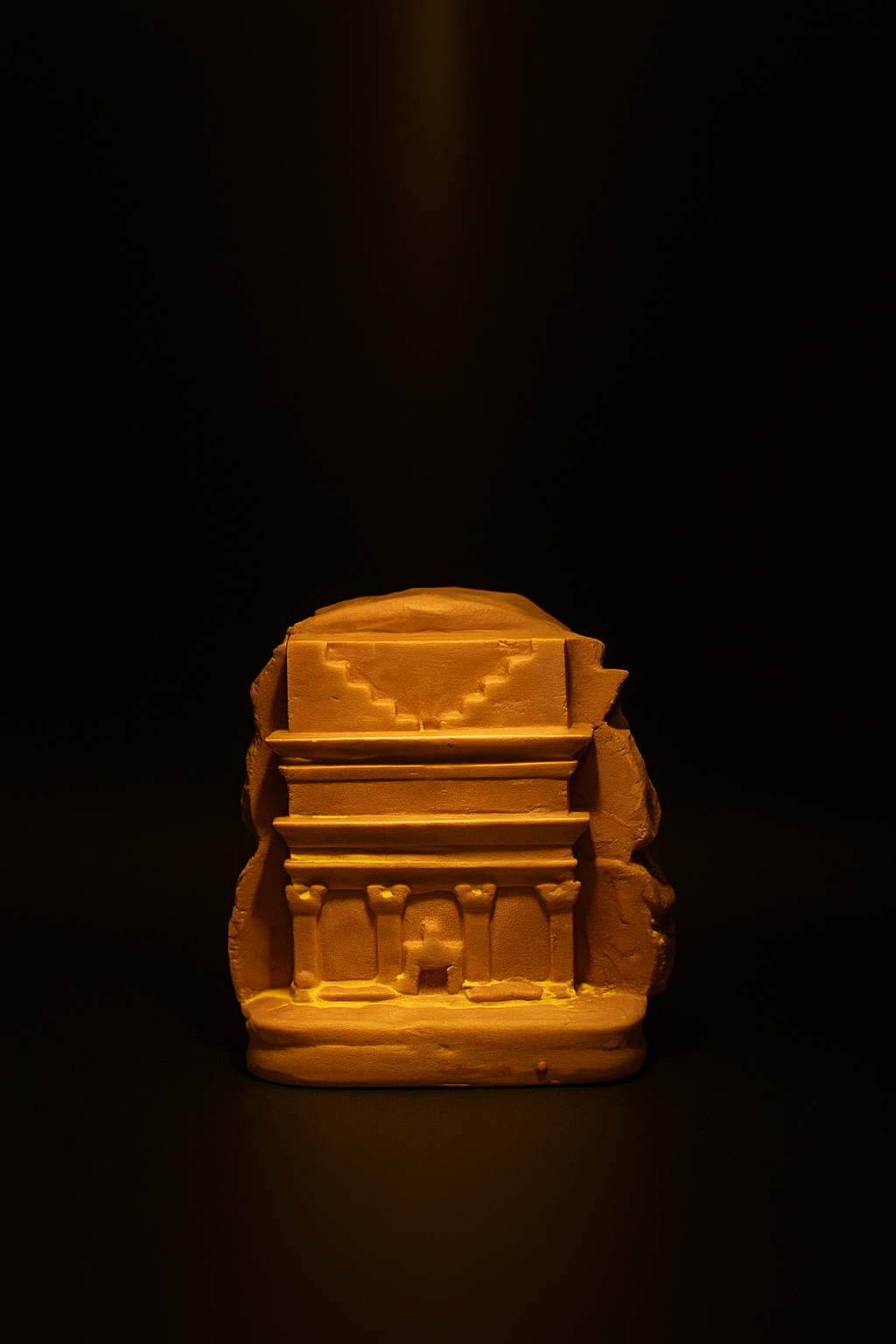 مجسم مدائن صالح – النقطة الخامسة للدعاية و الإعلان